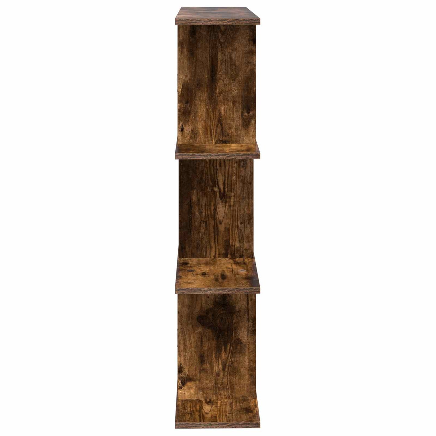 Wall Shelf Smoked Oak 102 x 20 x 96 cm Engineered Wood