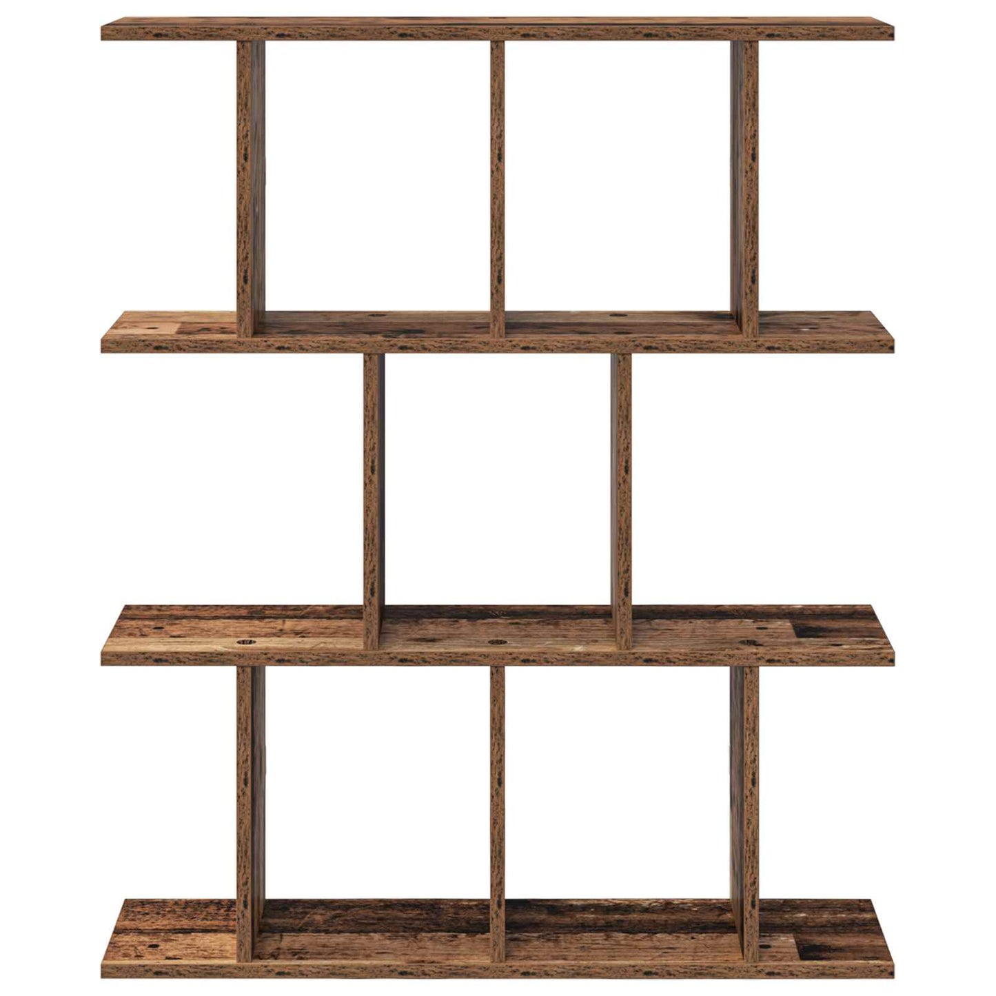 Wall Shelf Old Wood 102 x 20 x 96 cm Engineered Wood