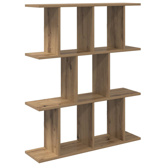 Wall Shelf Artisan Oak 102 x 20 x 96 cm Engineered Wood