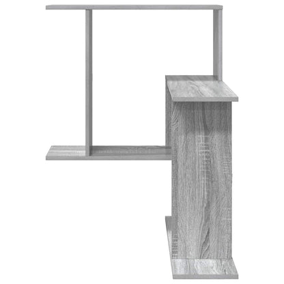 Wall Shelf Grey Sonoma 67 x 67 x 87 cm Engineered Wood