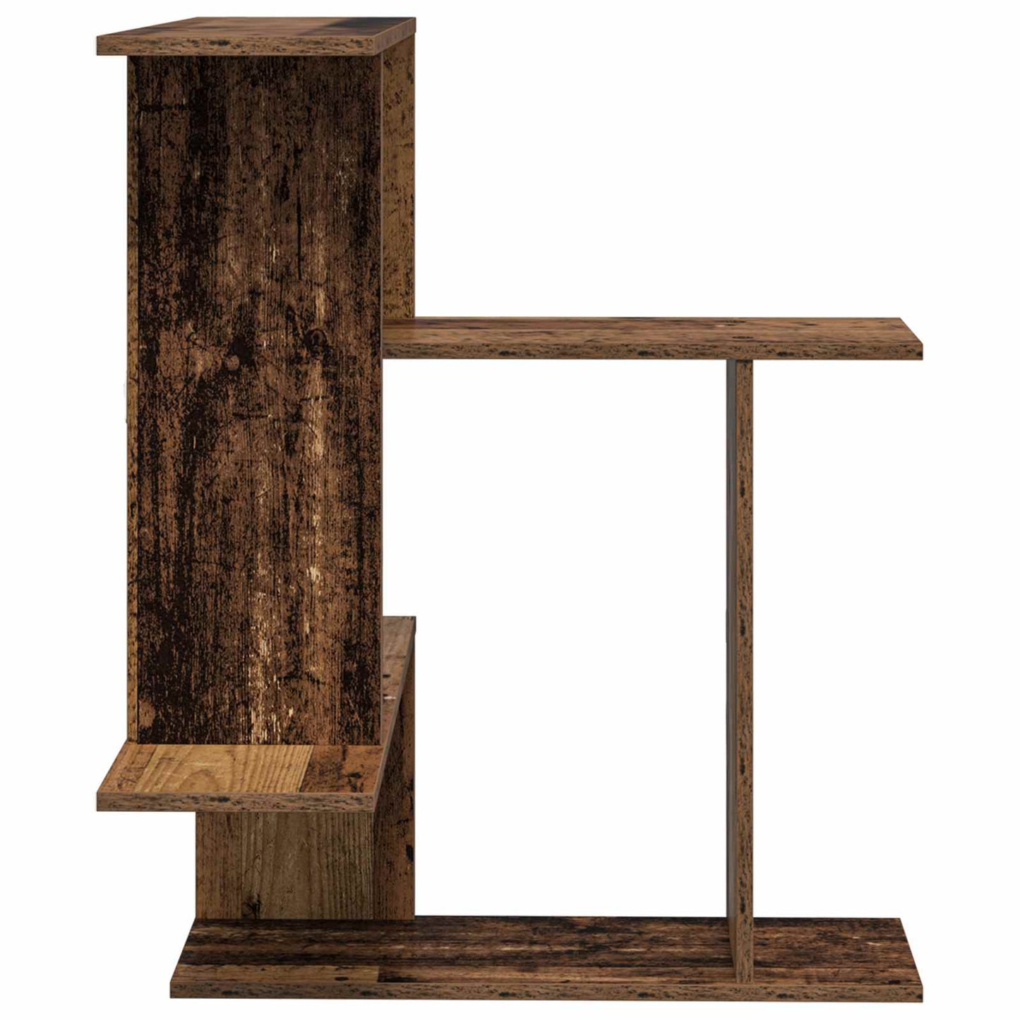 Wall Shelf Old Wood 67 x 67 x 87 cm Engineered Wood