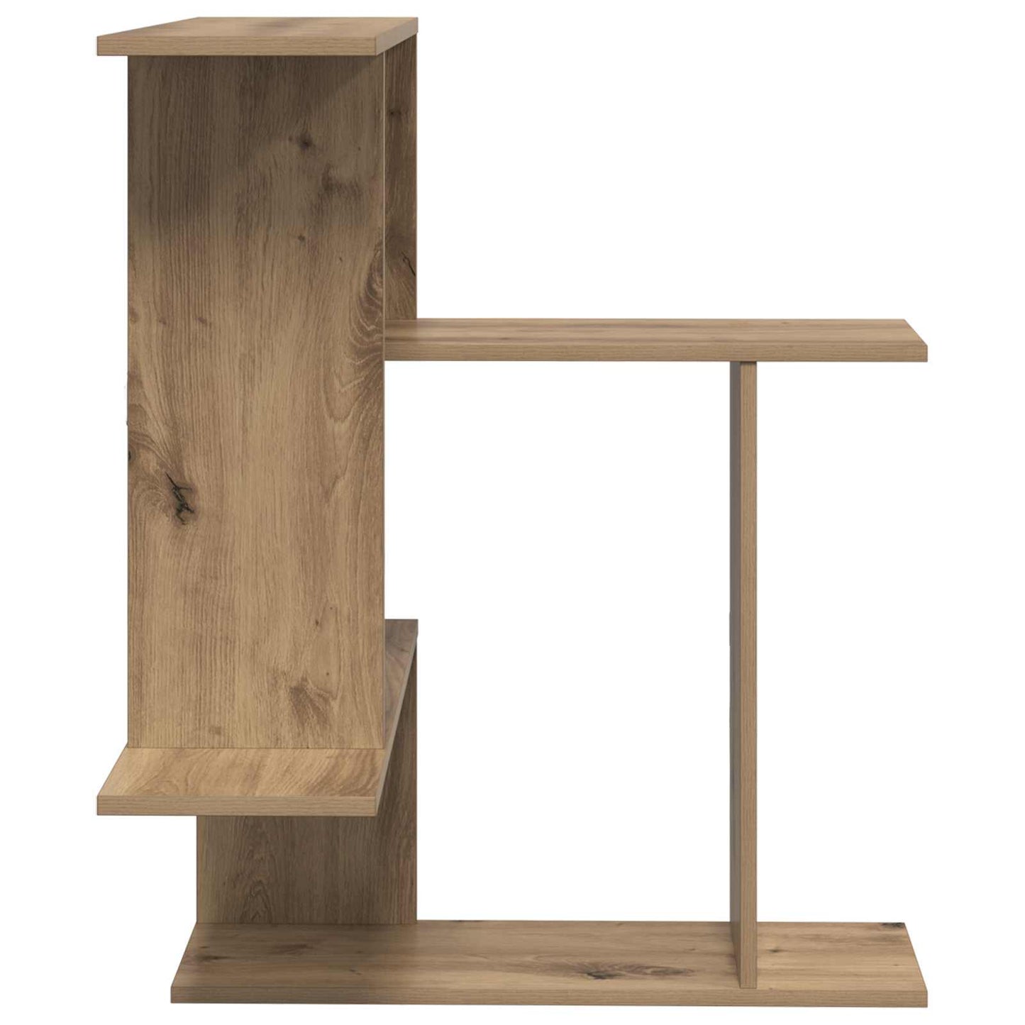 Wall Shelf Artisan Oak 67 x 67 x 87 cm Engineered Wood