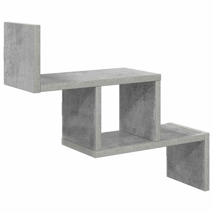 Wall Shelf Concrete Grey 48 x 15 x 42 cm Engineered Wood