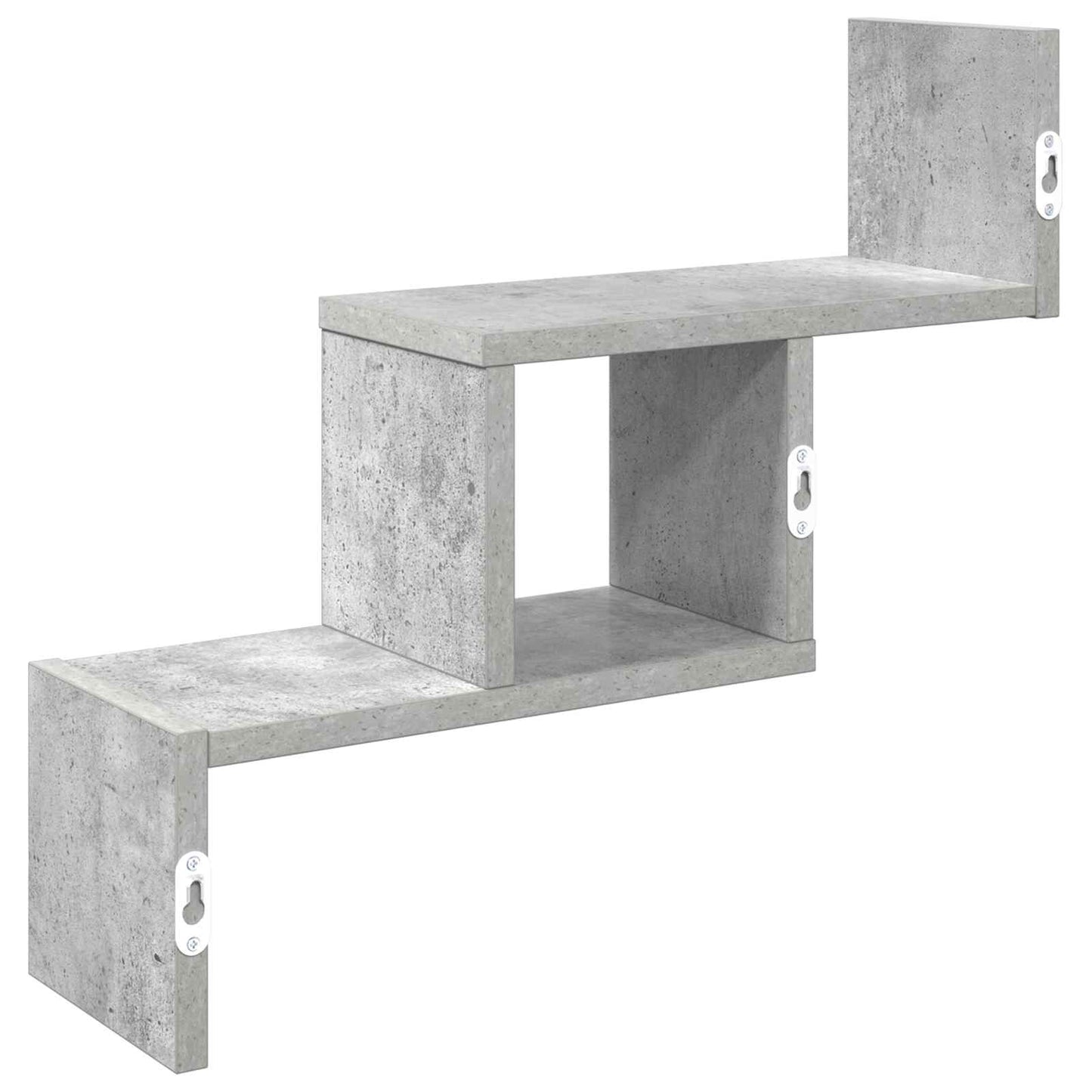 Wall Shelf Concrete Grey 48 x 15 x 42 cm Engineered Wood