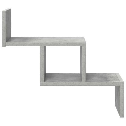 Wall Shelf Concrete Grey 48 x 15 x 42 cm Engineered Wood