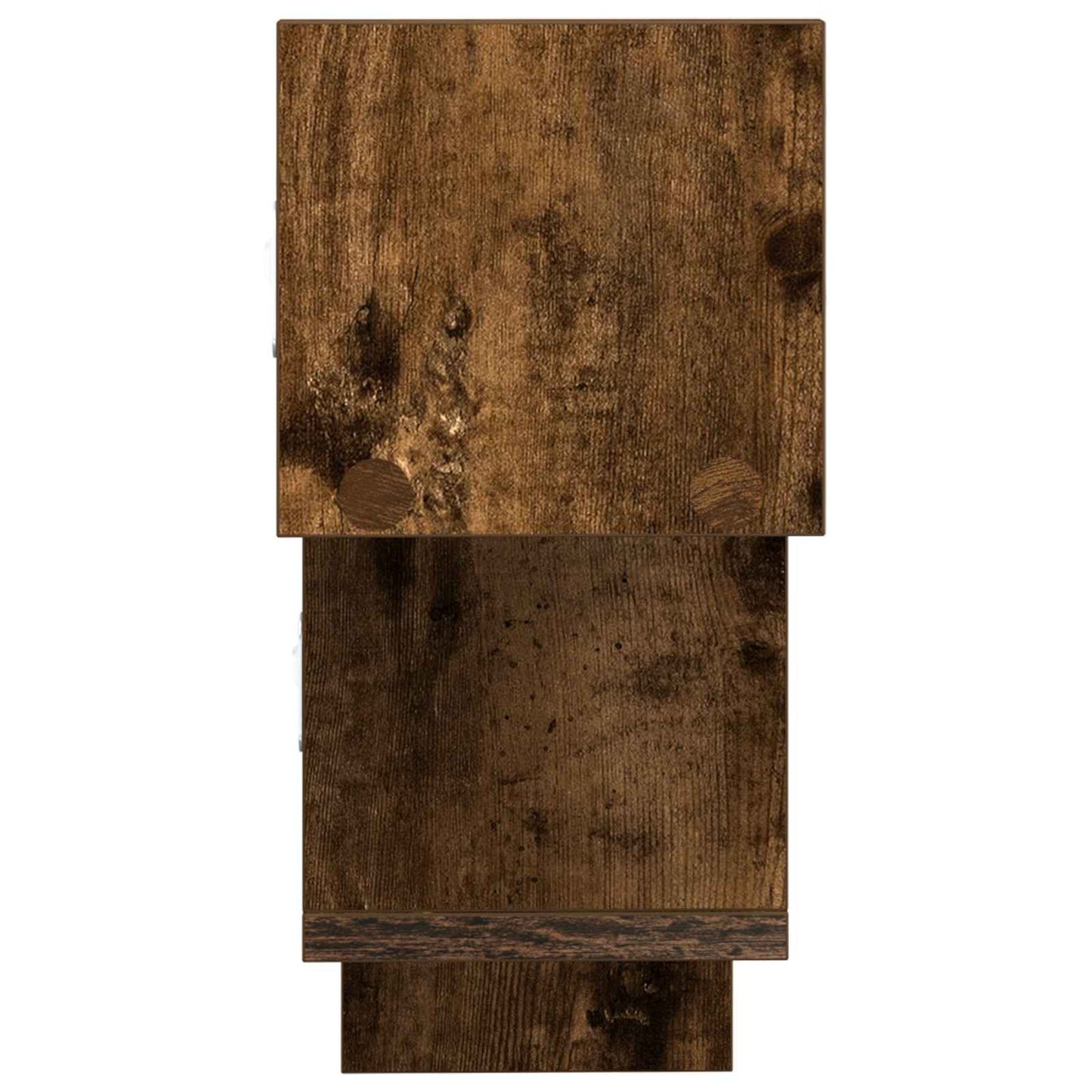 Wall Shelf Smoked Oak 48 x 15 x 42 cm Engineered Wood