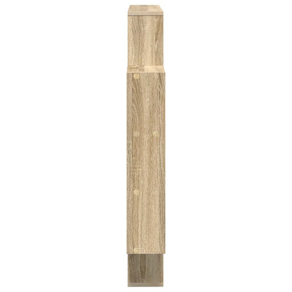 Wall Shelf Sonoma Oak 100 x 13 x 100 cm Engineered Wood