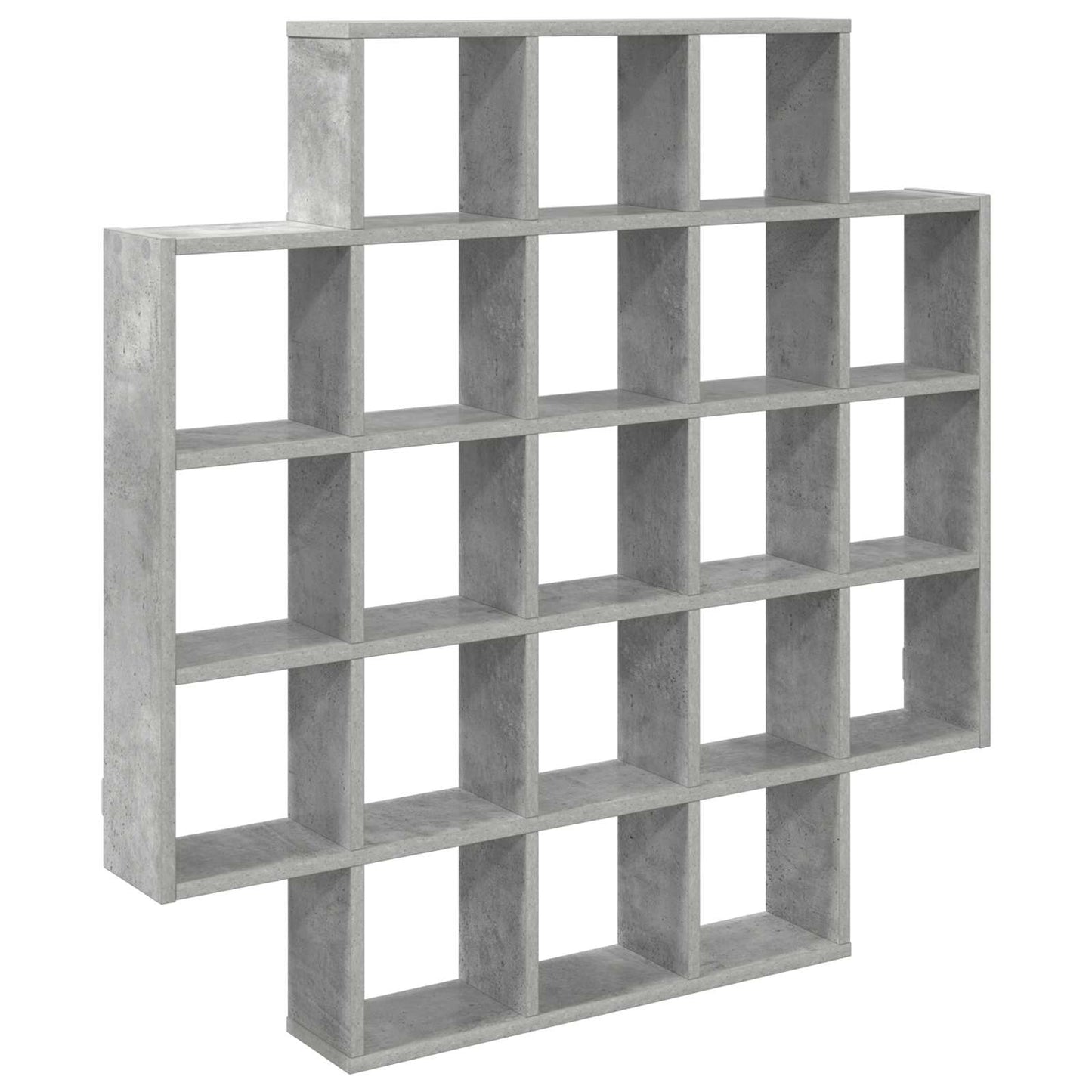 Wall Shelf Concrete Grey 100 x 13 x 100 cm Engineered Wood