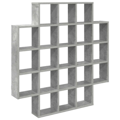 Wall Shelf Concrete Grey 100 x 13 x 100 cm Engineered Wood