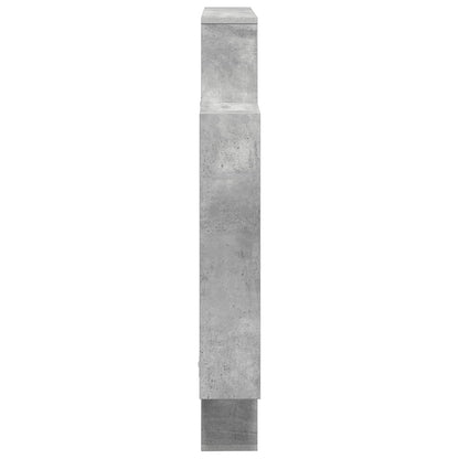 Wall Shelf Concrete Grey 100 x 13 x 100 cm Engineered Wood