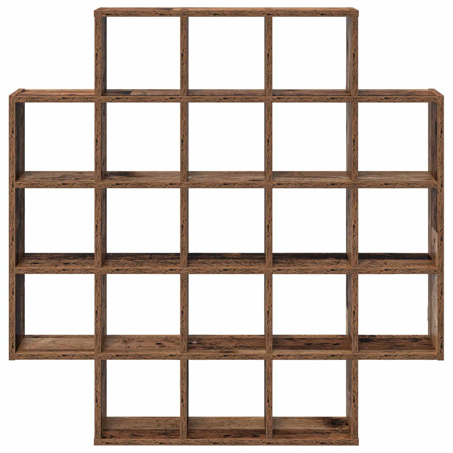 Wall Shelf Old Wood 100 x 13 x 100 cm Engineered Wood