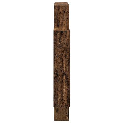 Wall Shelf Old Wood 100 x 13 x 100 cm Engineered Wood