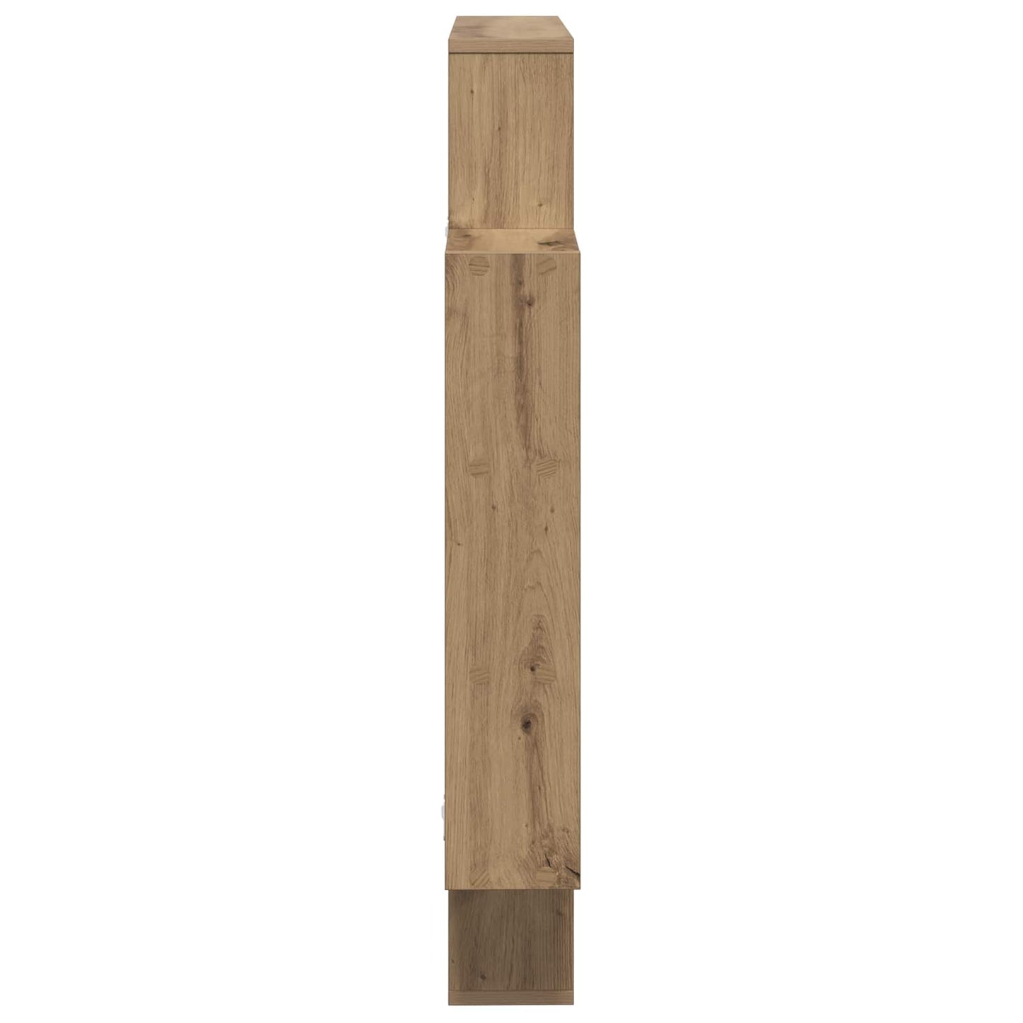 Wall Shelf Artisan Oak 100 x 13 x 100 cm Engineered Wood