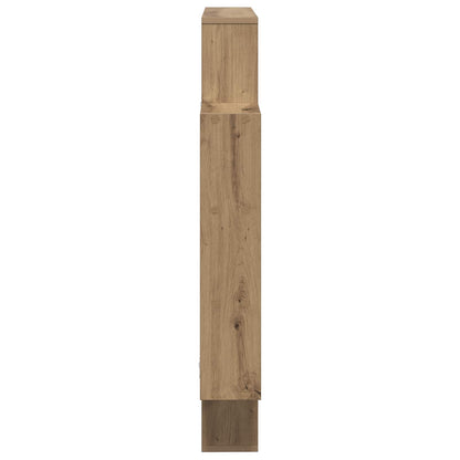 Wall Shelf Artisan Oak 100 x 13 x 100 cm Engineered Wood