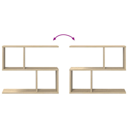 Wall Shelf Sonoma Oak 60 x 12 x 50.5 cm Engineered Wood