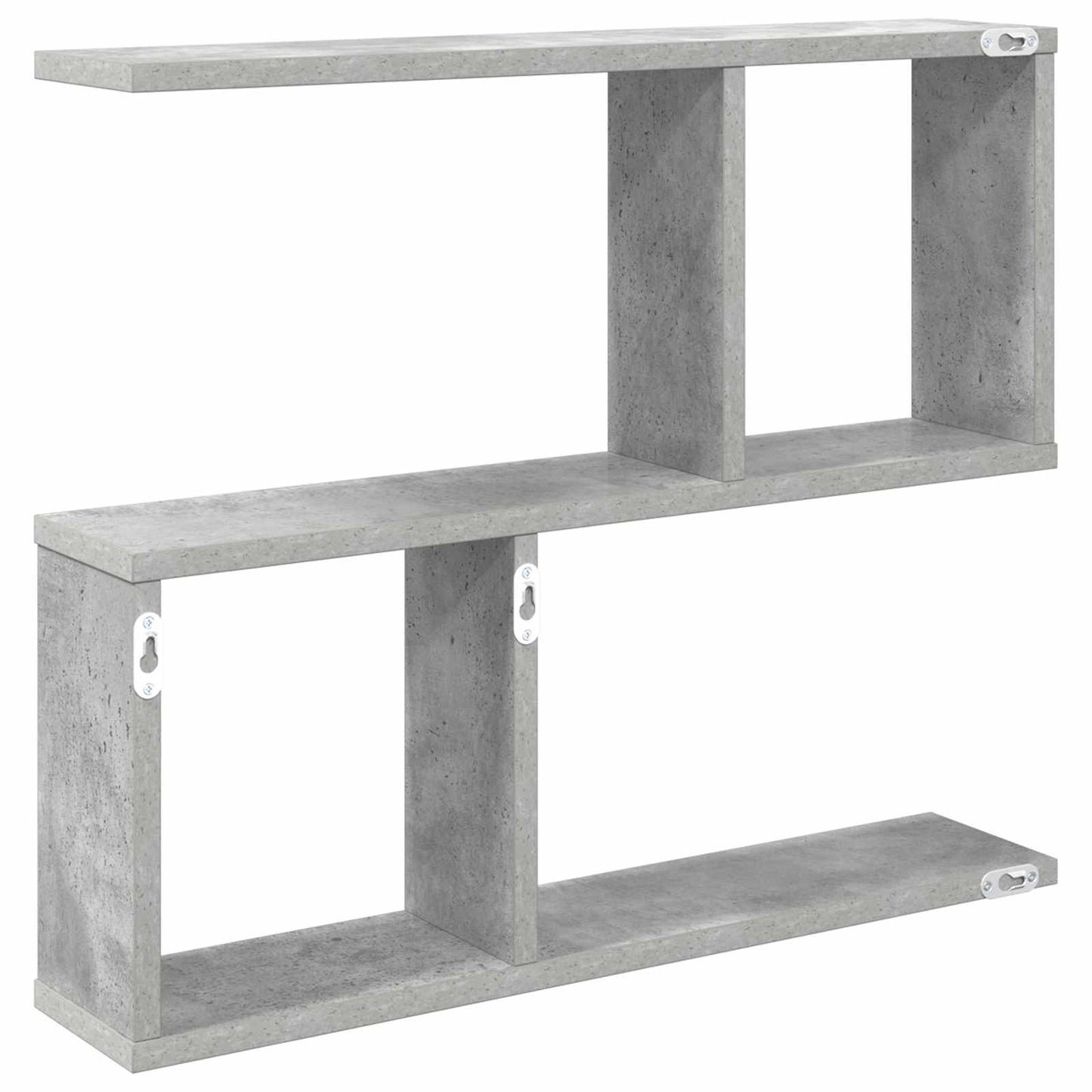 Wall Shelf Concrete Grey 60 x 12 x 50.5 cm Engineered Wood