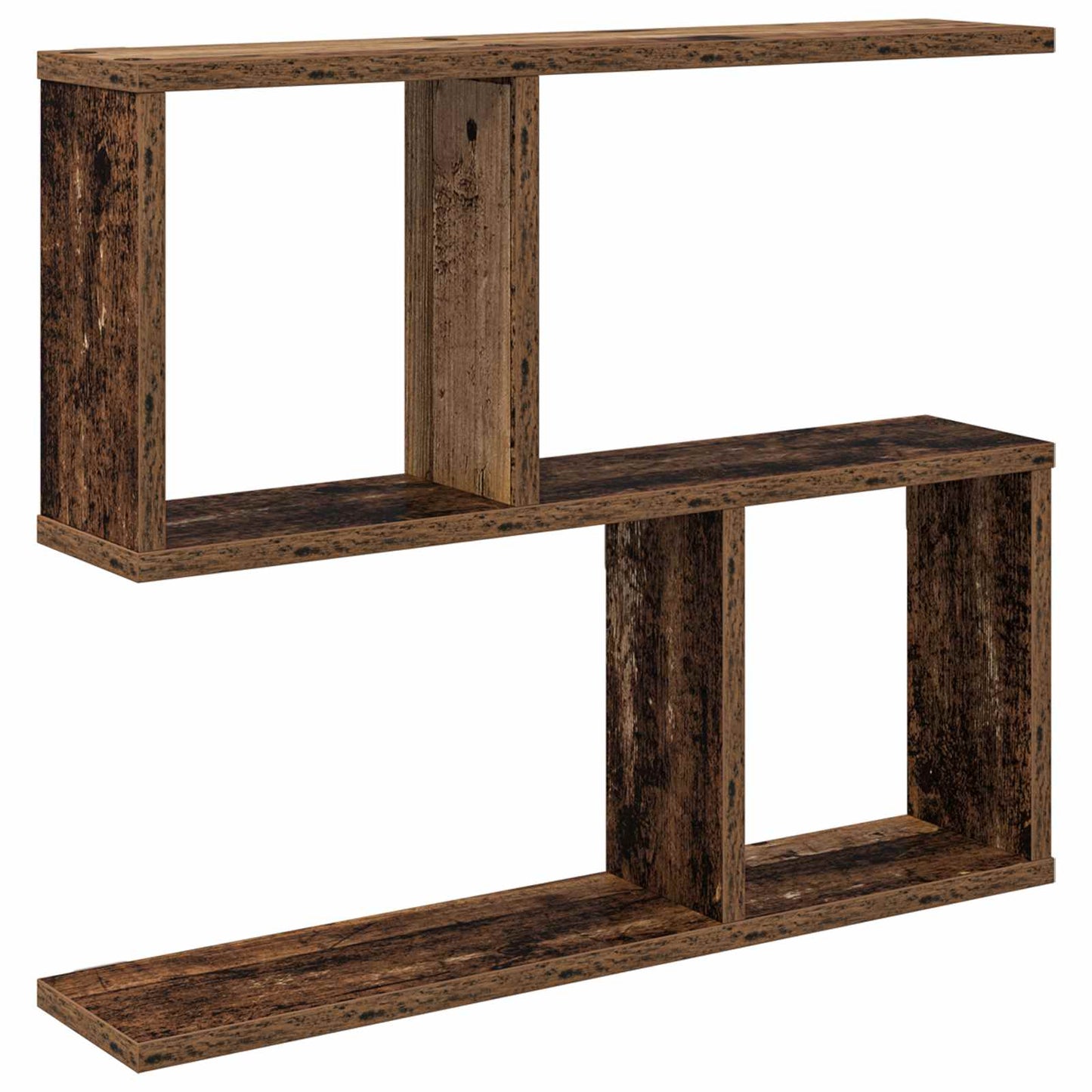 Wall Shelf Old Wood 60 x 12 x 50.5 cm Engineered Wood