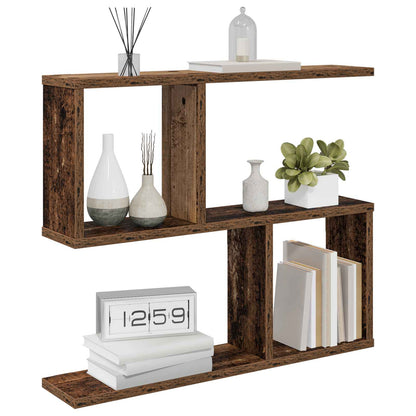 Wall Shelf Old Wood 60 x 12 x 50.5 cm Engineered Wood