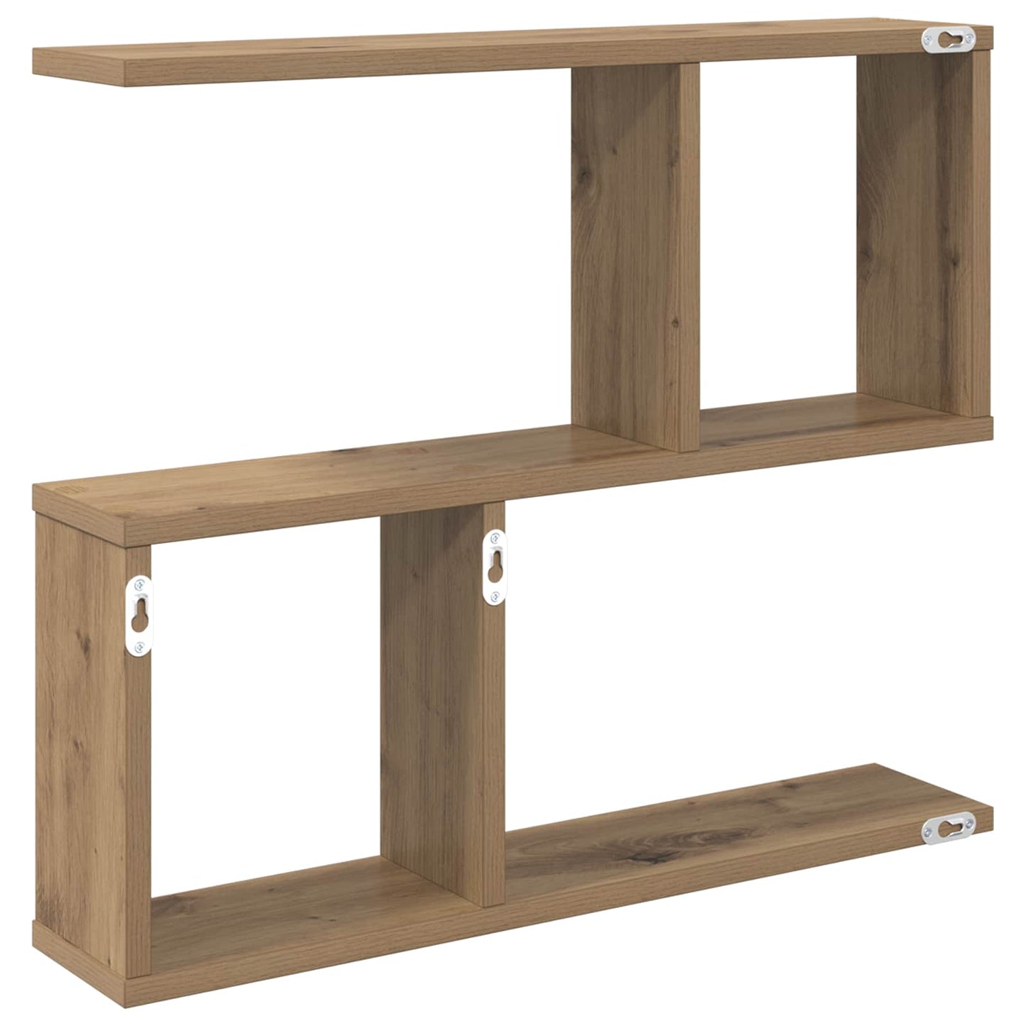 Wall Shelf Artisan Oak 60 x 12 x 50.5 cm Engineered Wood