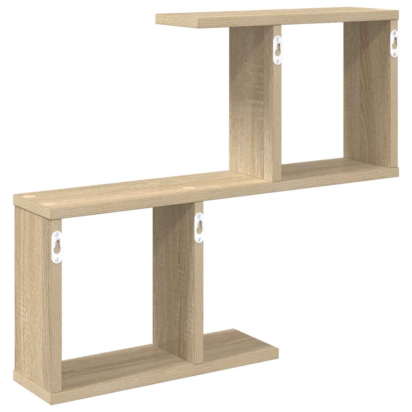 Wall Shelf Sonoma Oak 60 x 12 x 50.5 cm Engineered Wood