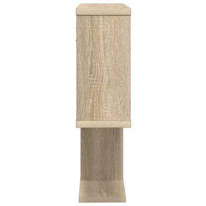 Wall Shelf Sonoma Oak 60 x 12 x 50.5 cm Engineered Wood
