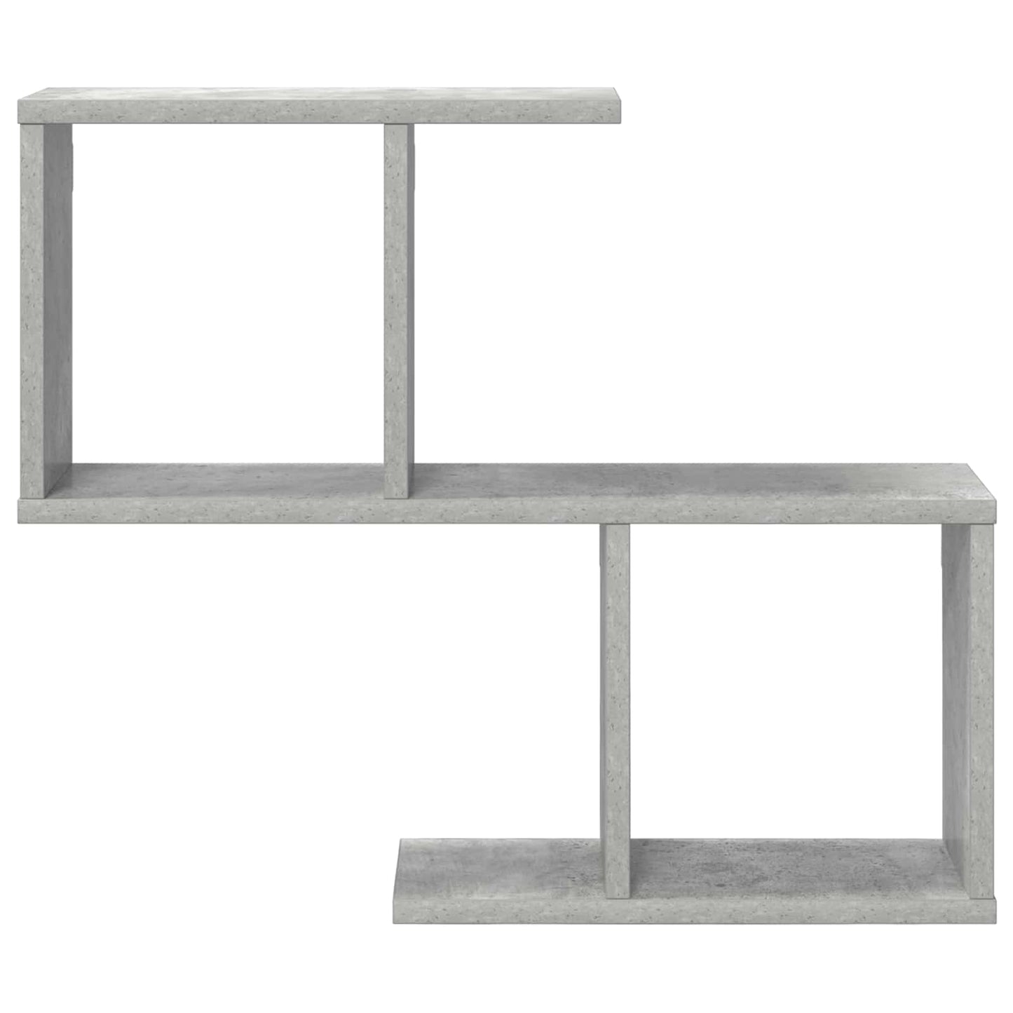 Wall Shelf Concrete Grey 60 x 12 x 50.5 cm Engineered Wood