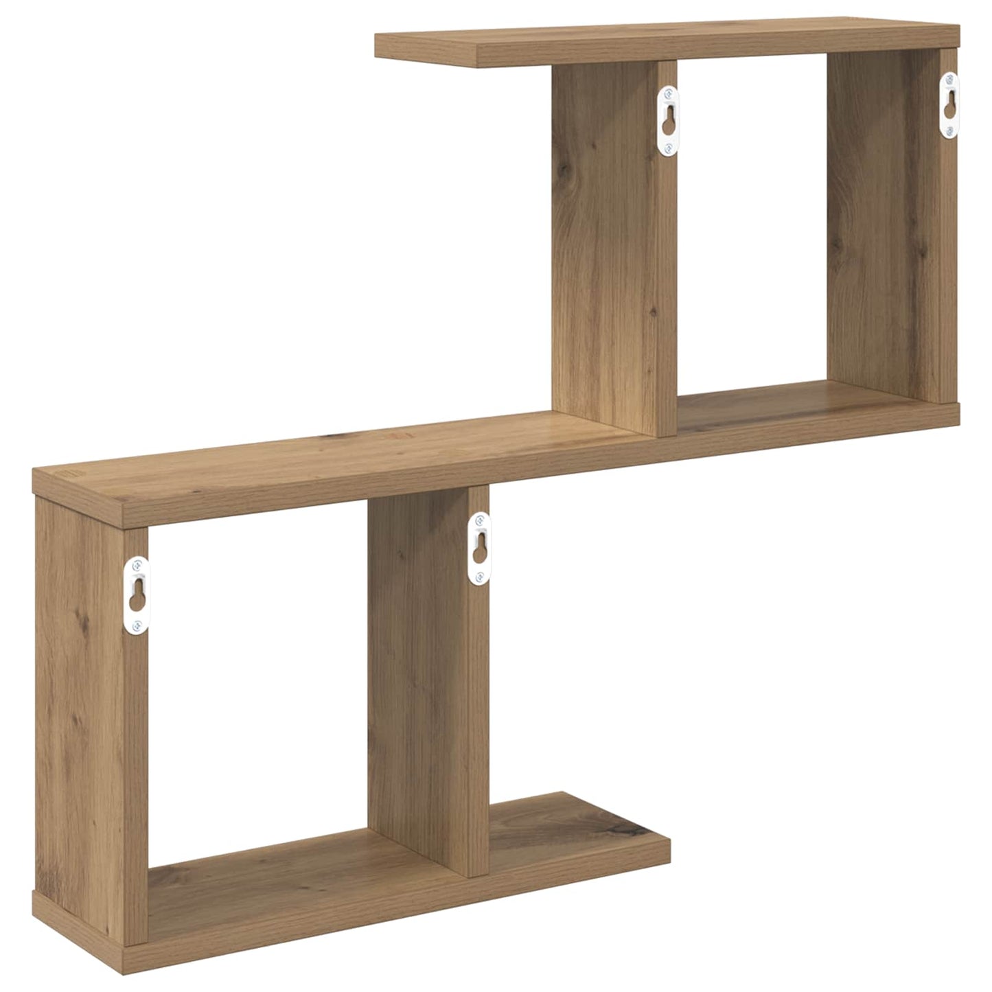 Wall Shelf Artisan Oak 60 x 12 x 50.5 cm Engineered Wood