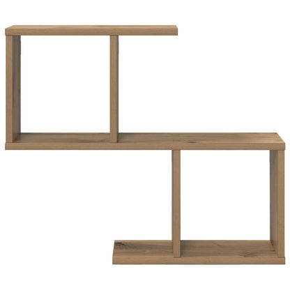 Wall Shelf Artisan Oak 60 x 12 x 50.5 cm Engineered Wood