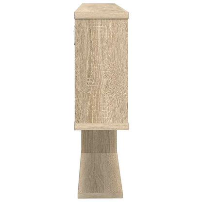 Wall Shelf Sonoma Oak 100 x 12 x 50.5 cm Engineered Wood