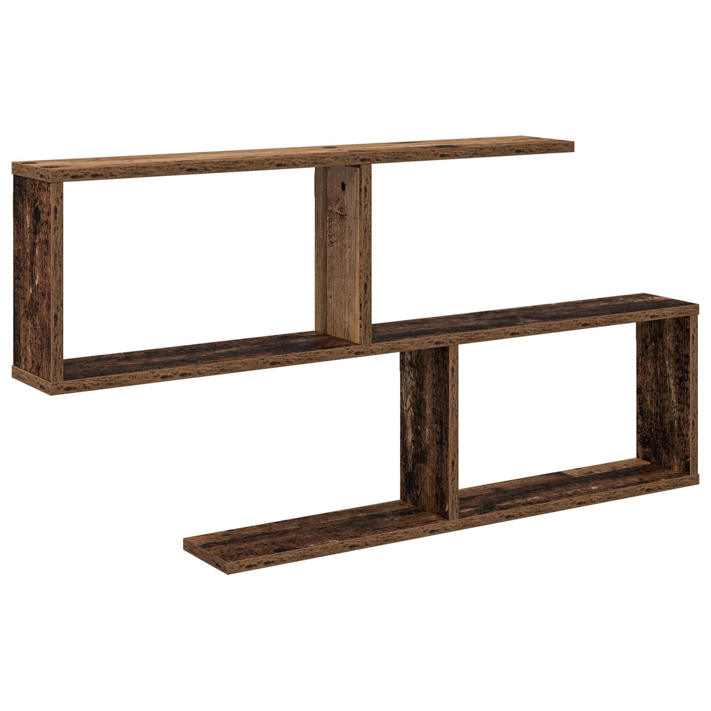 Wall Shelf Old Wood 100 x 12 x 50.5 cm Engineered Wood