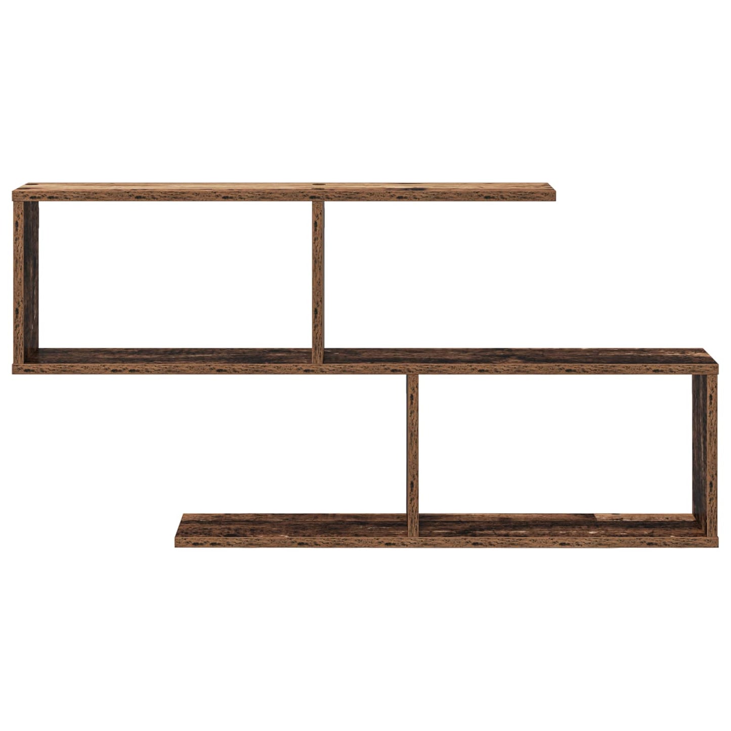 Wall Shelf Old Wood 100 x 12 x 50.5 cm Engineered Wood