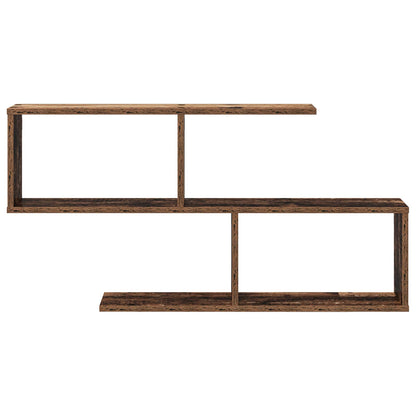 Wall Shelf Old Wood 100 x 12 x 50.5 cm Engineered Wood