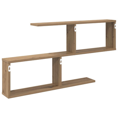 Wall Shelf Artisan Oak 100 x 12 x 50.5 cm Engineered Wood