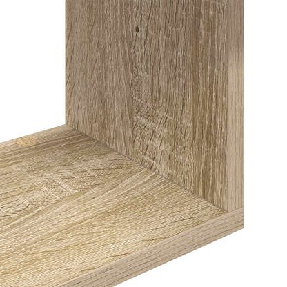 Wall Shelf Sonoma Oak 80 x 12 x 79.5 cm Engineered Wood