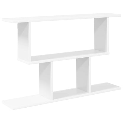 Wall Shelf White 80 x 15 x 50.5 cm Engineered Wood
