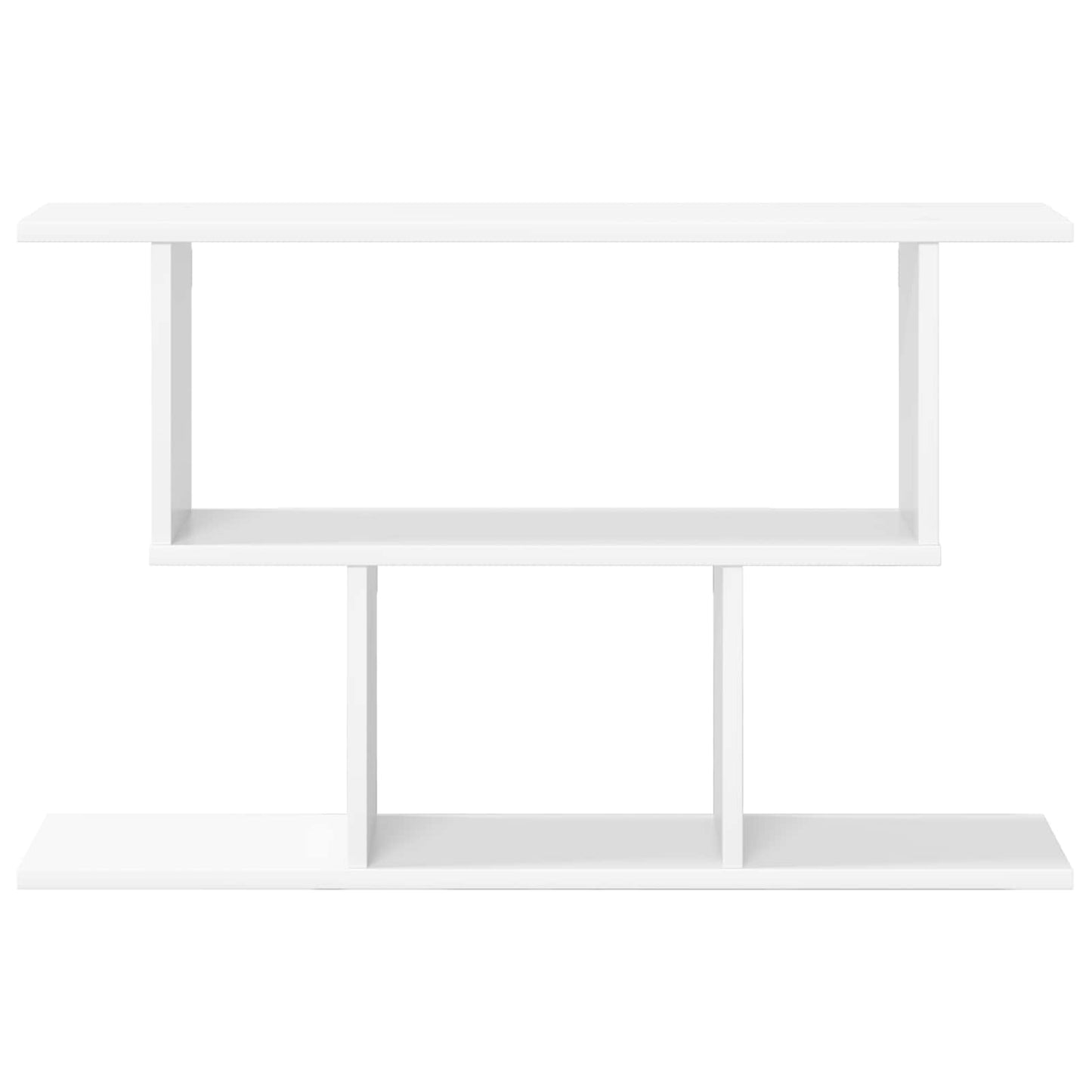 Wall Shelf White 80 x 15 x 50.5 cm Engineered Wood