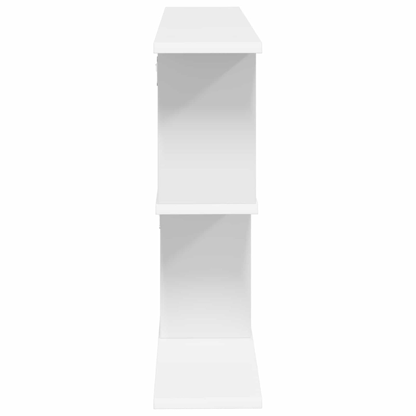 Wall Shelf White 80 x 15 x 50.5 cm Engineered Wood
