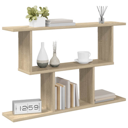 Wall Shelf Sonoma Oak 80 x 15 x 50.5 cm Engineered Wood
