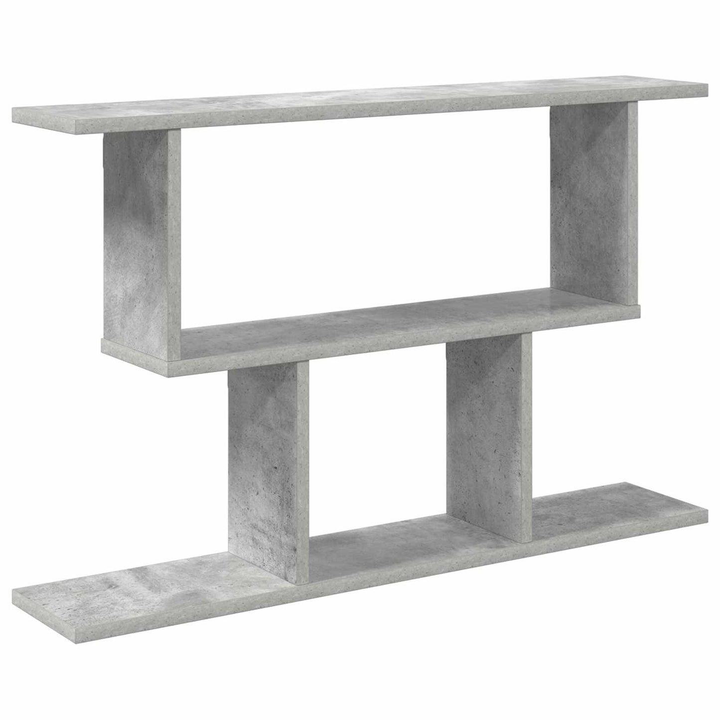 Wall Shelf Concrete Grey 80 x 15 x 50.5 cm Engineered Wood