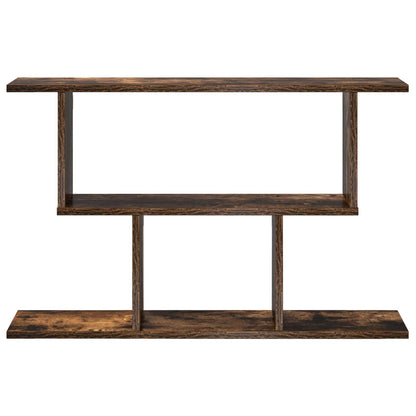 Wall Shelf Smoked Oak 80 x 15 x 50.5 cm Engineered Wood