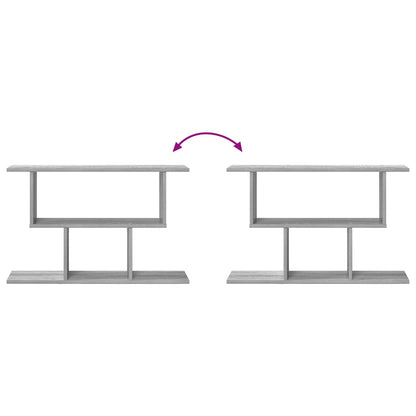 Wall Shelf Grey Sonoma 80 x 15 x 50.5 cm Engineered Wood