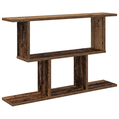 Wall Shelf Old Wood 80 x 15 x 50.5 cm Engineered Wood
