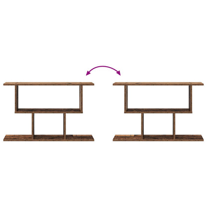 Wall Shelf Old Wood 80 x 15 x 50.5 cm Engineered Wood