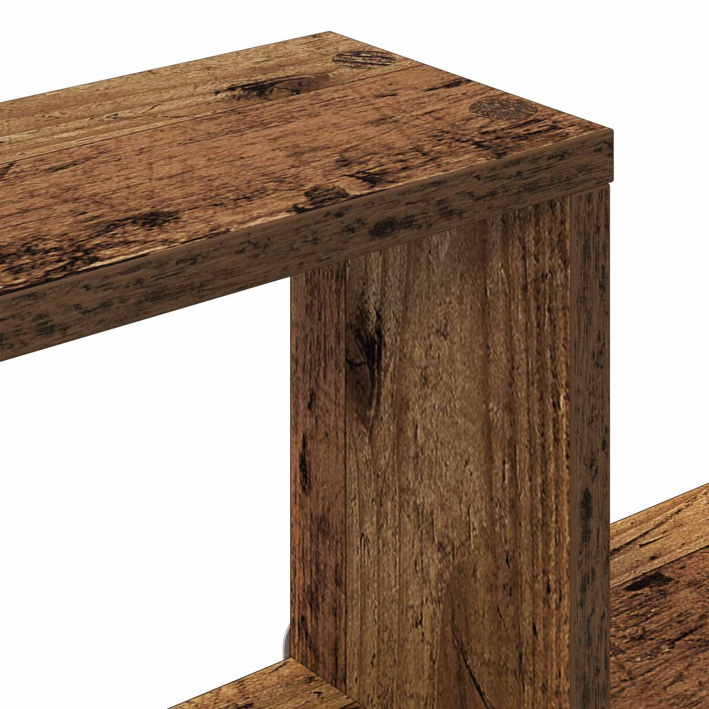 Wall-Mounted TV Shelf Old Wood 180 x 15 x 94 cm Engineered Wood
