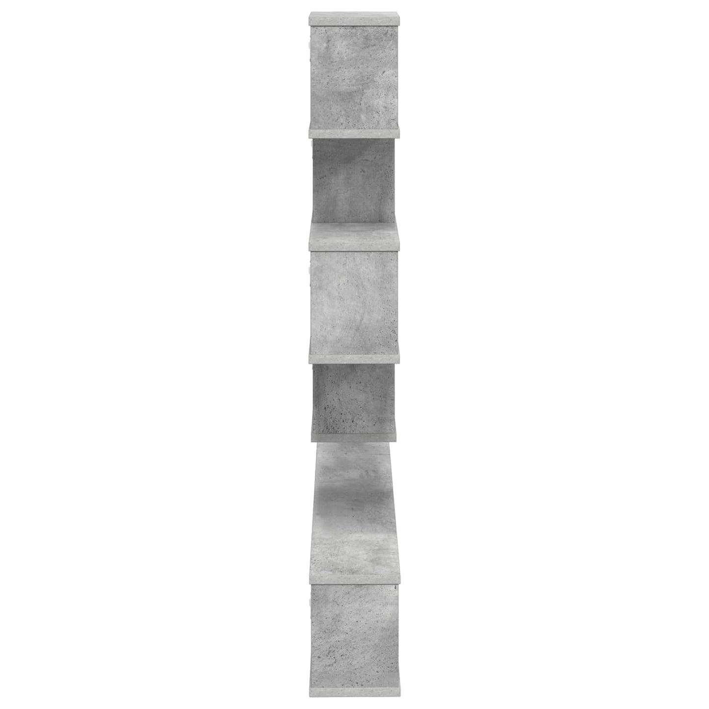 Wall-Mounted TV Shelf Concrete Grey 160 x 15 x 94 cm