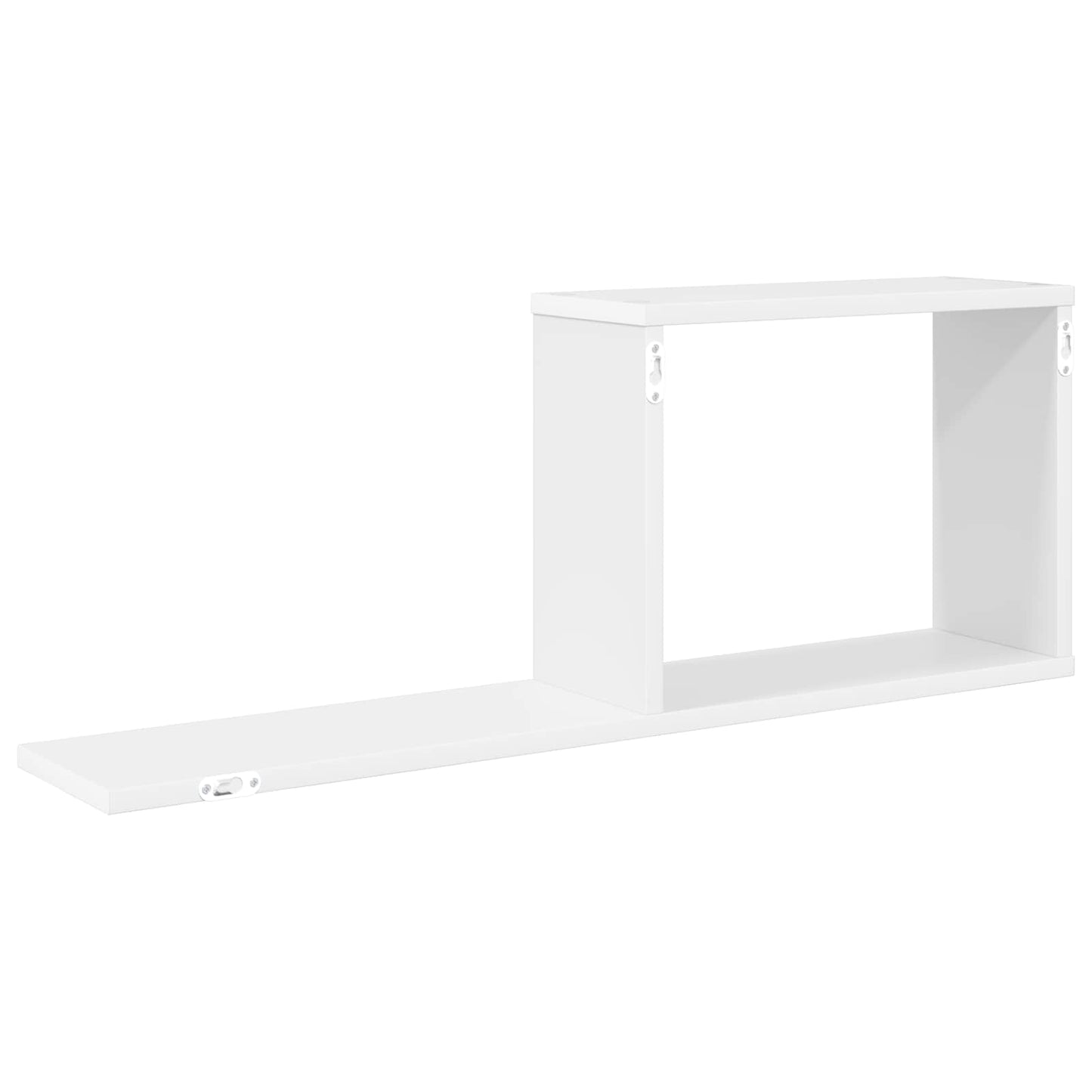 Floating Shelves White 80 x 15 x 30 cm Engineered Wood