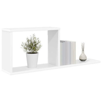 Floating Shelves White 80 x 15 x 30 cm Engineered Wood