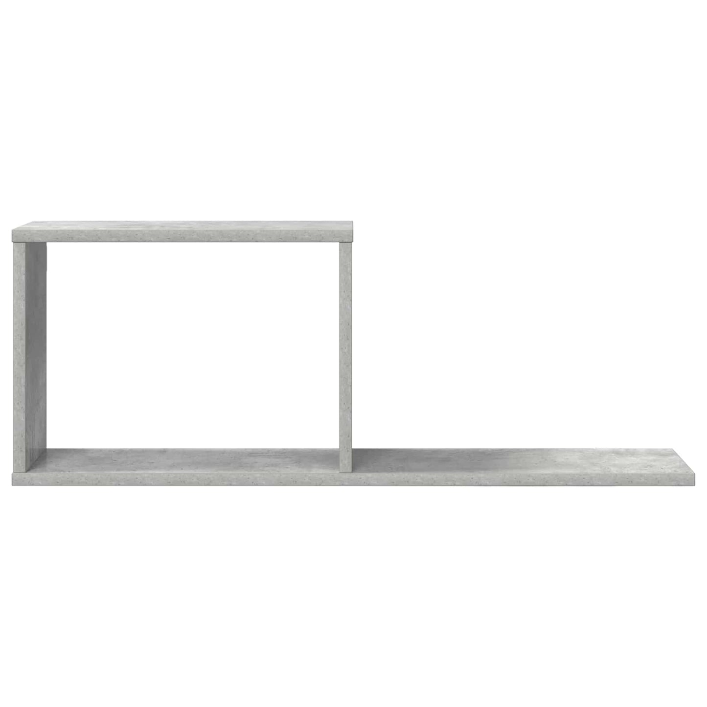 Floating Shelves 2 pcs Concrete Grey 80 x 15 x 30 cm