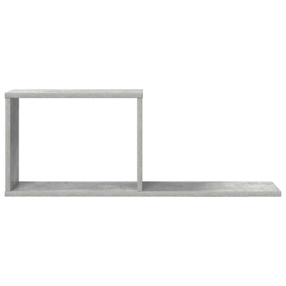 Floating Shelves 2 pcs Concrete Grey 80 x 15 x 30 cm