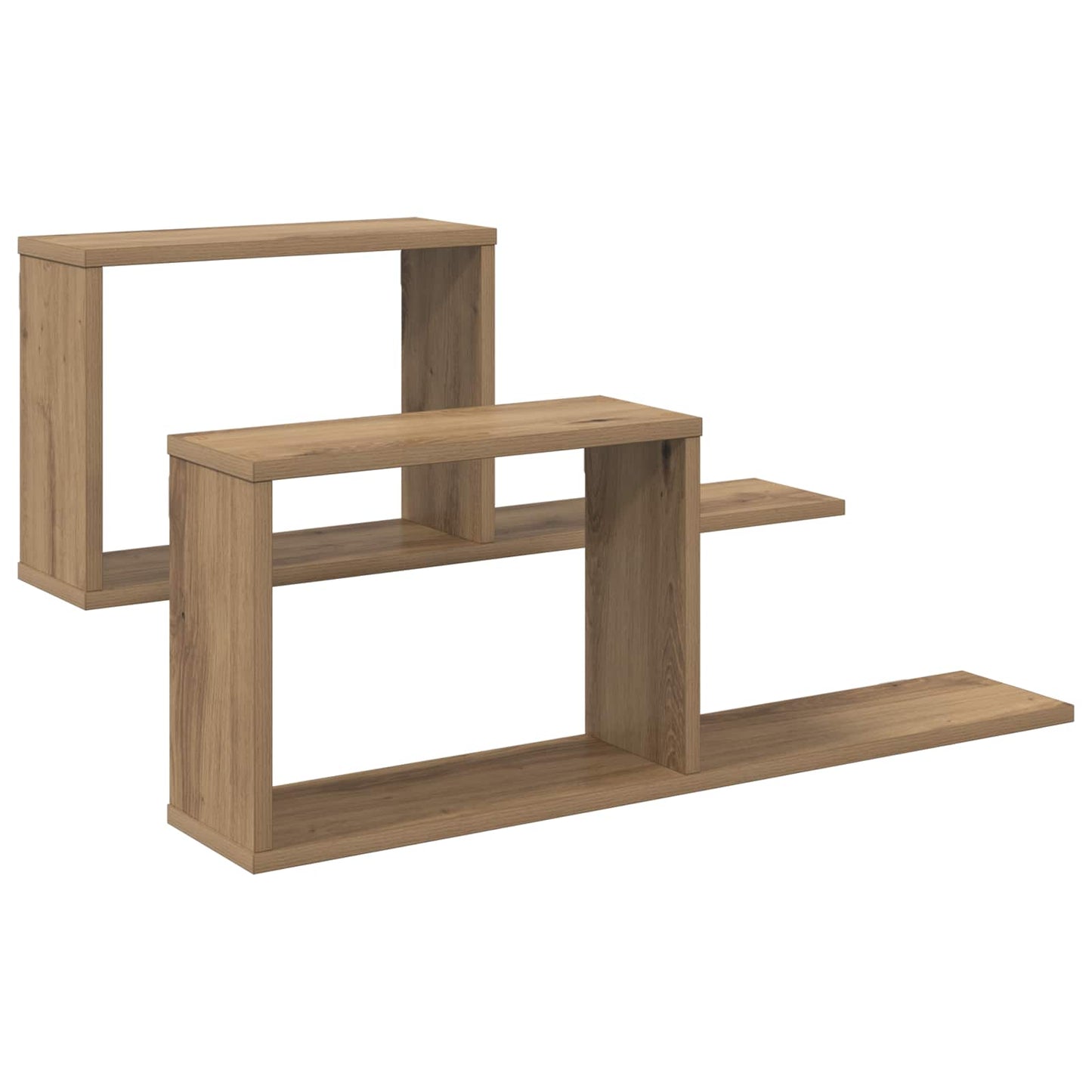 Floating Shelves 2 pcs Artisan Oak 80 x 15 x 30 cm